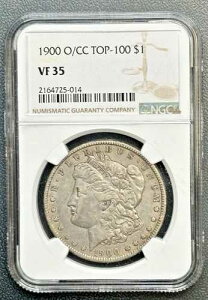 1900 O/CC TOP-100 �����K����� $1 NGC VF 35