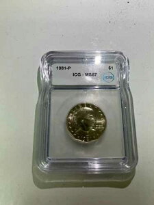 ?? 1981-P �X�[�U���EB�E�A���\�j�[ $1 ICG MS-67 ?? ??