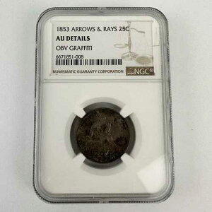 1853�N �A���[�Y�����C�Y 25�Z���g �N�H�[�^�[ AU �ڍ� OBV �O���t�B�e�B NGC �O���[�h