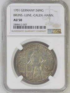 1701 �h�C�c���B �u���E���V�����@�C�N�������[�l�u���N���J�����x���N���n�m�[�o�[ 24 MrgSilver NGC AU-50