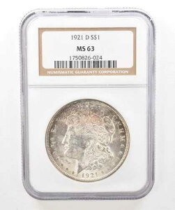 1921-D �����K����� MS63 NGC �������g�[�� *5197