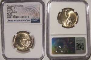 2024�N P �C���m�C P �C�m�x�[�V���� �h�� $1 NGC MS 67 �X�`�[�� �v���E �����J