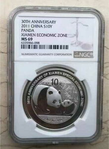 NGC MS69 ���� 2011�N �͖� 30���N�L�O �o�ϓ��� �p���_ ��� S10Y