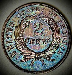 1864�N 2�Z���g�d�� 2C NGC MS63BN - ���[�W���b�g�[ �g�[��