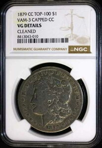 1879 CC �����K�� �V���o�[ �_���[ $1 �L�[ �f�C�g TOP -100 VAM-3 �L���b�v�t�� CC NGC VG �ڍ�