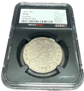 1827�N �L���b�v�h�o�X�g �V���o�[ �n�[�t�h�� NGC XF-45 �{�[���g�{�b�N�X �{�[���g�{�b�N�X 50�Z���g