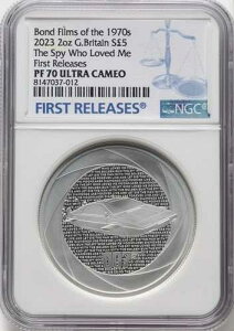 �C�M���X 2023 �W�F�[���Y �{���h 5 �|���h �ɏ� 2 �I���X �R�C���ANGC �F�� PF70 U.C.