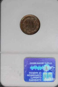 1865�N 3�Z���g�j�b�P�� NGC MS64 ���ɔ������F�� - *DoubleJCoins* JL1100-85