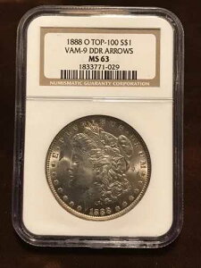 1888 O $1 NGC�O���[�h MS 63 (�g�b�v100 VAM-9) DDR�A���[ 1833771-029 �����K���_���[