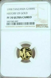 1998�N �^���U�j�A ���� 1000�V�����O ���̗��j NGC PF 70 �E���g���J���I �|�b�v1