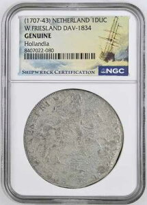 1707-43 W.FRIESLAND DAV-1834 1 DUC ��j�D Hollandia NGC �Ӓ�ς� �{��