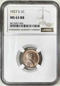 1927�N S �����J�[�� �Z���g NGC MS63RB �g�[�����H�ς� �f���炵���O�� - ��ɂƂ��Ă���ɔ�����