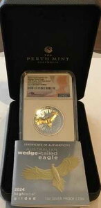 2024�N �I�[�X�g�����A �E�F�b�W�e�[���C�[�O�� 10th �����b�L NGC FDOI PF70 UC �T�C������ 1�I���X �V���o�[
