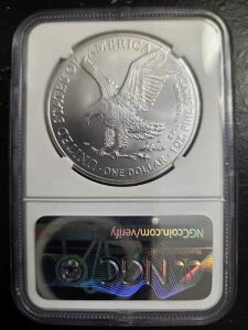 2021 �A�����J�� �V���o�[�C�[�O�� T-2 NGC MS70 7K US �X�e�[�g�V���[�Y ���C�I�~���O