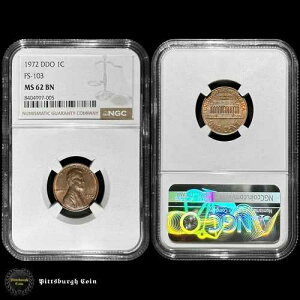 1972�N 1C �����J�[���L�O�Z���g DDO FS-103 �o���G�e�B NGC MS62 BN
