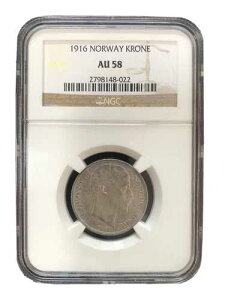 �m���E�F�[ 1�N���[�l 1916 NGC AU 58