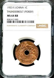 1923�N F.I. ���� 1C 1�Z���g - NGC MS 64 RB - �T���_�[�{���g�i�|���V�[�j CC719