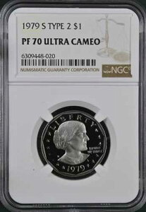 1979 S �^�C�v 2 �X�[�U���EB�E�A���\�j�[ $1 NGC PF 70 �E���g���J���I