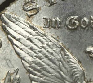 1889�N 1�h�� �����K����� MS62 NGC ������ �t�B���f���t�B�A VAM 19A �o�[�E�B���O