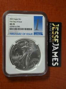 2023�N 1�h�� �A�����J�� �V���o�[ �C�[�O�� NGC MS70 ���s���� FDI 1st���x��