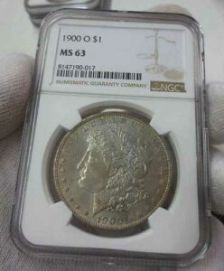 1900-O �����K���E�_���[ NGC MS63 (017) (OBV �̔������F��)
