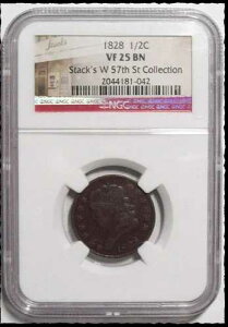 1828�N �N���V�b�N�w�b�h�n�[�t�Z���g �X�^�b�N�X�g���[�g�R���N�V���� NGC VF-25 BN #10D28
