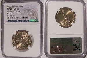 2023�N P �~�V�V�b�s�E�C�m�x�[�V�����E�h�� $1 NGC MS 67 ���̔x�ڐA