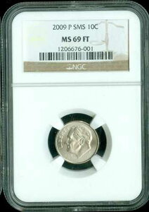2009 P ���[�Y�x���g �_�C�� NGC MS69 FT SMS MAC �X�|�b�g���X �ō��O���[�h *