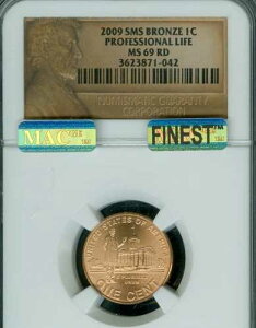 2009 �v���t�F�b�V���i�� �����J�[�� �Z���g NGC MS69 RD SMS MAC �ō��i�� & ����Ȃ��B