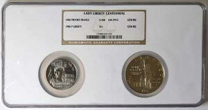 1986�N ���R�̏��_100���N�L�O 100-FR & $1 GEM BU