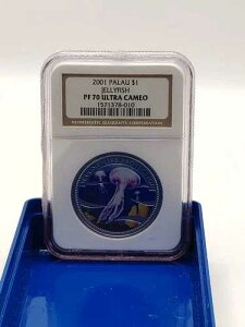 2001�N �p���I�C�m�����ی싦�� �N���Q $1 NGC PF70 �E���g���J���I