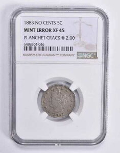 �~���g�G���[ XF45 1883 ���o�e�B V �j�b�P�� �Z���g�Ȃ� �v�����V�F�b�g �N���b�N 2:00 NGC *1820