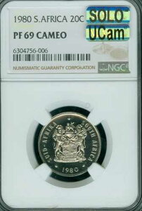 1980 �N��A�t���J 20 �Z���g NGC PF69 MAC UCam SOLO �ō��� MAC �X�|�b�g���X�B