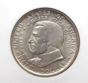 1935 �N�L�O *CLEVELAND* �n�[�t �h�� 50 �Z���g NGC MS65 #008 Unc BU ECC&C, Inc.