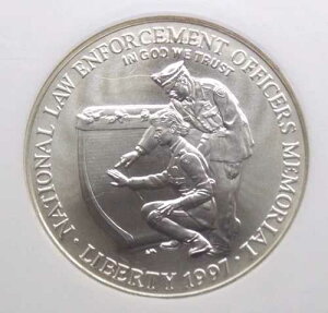 1997 P �i�V���i�� *�@���s�@��* �V���o�[ �_���[ $1 NGC MS70 #018 ECC&C, Inc.