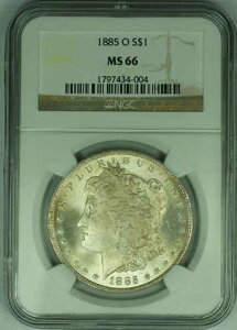 1885-O �����K����� 1�h���d�� �W�F NGC MS 66 (JG)