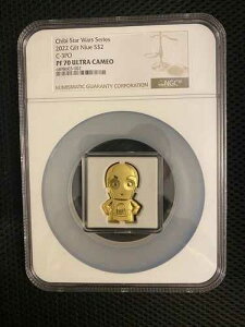 C-3PO �`�r�X�^�[�E�H�[�Y 1�I���X �V���o�[ �v���[�t �����b�L NGC PF 70 2022 �j�E�G-