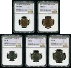�W���[�_�� 5?10?25?50?100 �t�B���X 1975 AH1395 KM15?KM19 NGC MS65?MS66 RD (5) ? �g�b�v�|�b�v