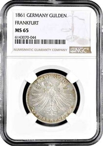 �t�����N�t���g 1�O���f�� 1861�N�ANGC MS65�A�u�t�����N�t���g���R�s�s�i1807�N - 1866�N�j�v