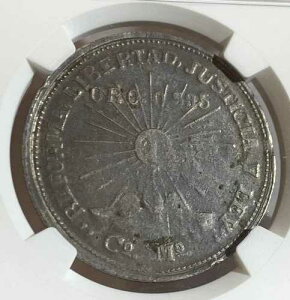���E�̋��: *1915 GRO MEXICO 2 PESO GUERRERO NGC XF45 *