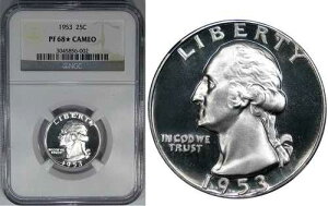 1953 25C NGC PF68* �J���I (NGC �X�^�[ �J���I) ~ �����X�^�[ DCAM �\��!
