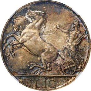 �C�^���A���� 1930-R 10������� �`���C�X ������ NCG�F�� MS63