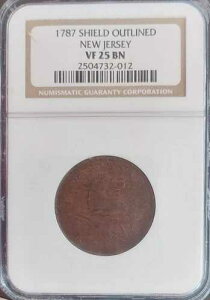 1787�N �j���[�W���[�W�[�B �V�[���h�A�E�g���C���R���j�A����^���� NGC VF25 - �t���O���[�h