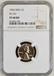 1953�N �����J�[���Z���g DDO FS 101 NGC PF68 ���b�h POP 13/0 ��