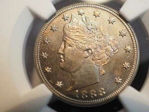 1888�N ���o�e�B�j�b�P�� *PF64 NGC* �������o�C�I���b�g�g�[���I - ���������I G0354