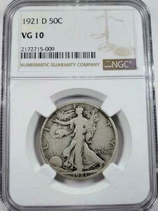 1921-D �E�H�[�L���O�E���o�e�B�E�n�[�t�_���[ | NGC VG10