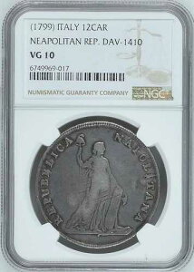 1799�N �C�^���A�E�T�e�X�A�i�|���A12 �J�����[�j / 1 �s�A�X�g�� �i�|���^�� Dav 1410 NGC VG 10
