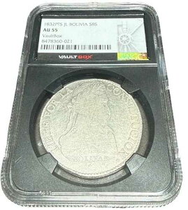 1832 PTS JL �{���r�A S8S NGC AU55 �\�[���Y �{�[���g�{�b�N�X �{�[���g�{�b�N�X