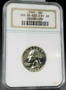1960�N 25�Z���g ���V���g�� �v���[�t ���@���G �N�H�[�^�[ NGC PF68 FS-022.5 FS-801 DDR �_�u���_�C