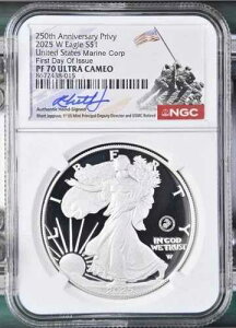 2025 P �V���o�[�C�[�O�� �ĊC���� 250 �����@ NGC PF70 �������s��������%